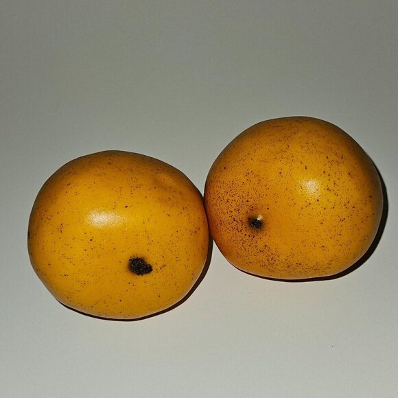 4 Pieces Fake Faux Decorative Fruit Lot Oranges Pears Realistic Life Size - Picture 8 of 15